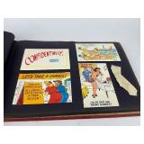 Optimist International Postcard Album - 95 Post Cards - See Description