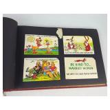 Optimist International Postcard Album - 95 Post Cards - See Description