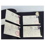 Optimist International Postcard Album - 95 Post Cards - See Description