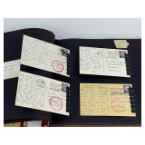 Optimist International Postcard Album - 95 Post Cards - See Description