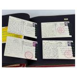 Optimist International Postcard Album - 95 Post Cards - See Description