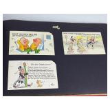 Optimist International Postcard Album - 95 Post Cards - See Description