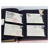 Optimist International Postcard Album - 95 Post Cards - See Description