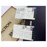 Optimist International Postcard Album - 95 Post Cards - See Description