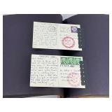 Optimist International Postcard Album - 95 Post Cards - See Description