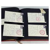Optimist International Postcard Album - 95 Post Cards - See Description