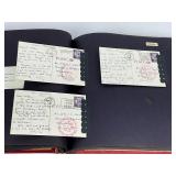 Optimist International Postcard Album - 95 Post Cards - See Description