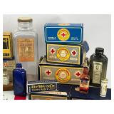 Vintage Antique Bathroom Items
