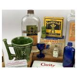 Vintage Antique Bathroom Items