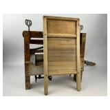 Antique Anchor Brand Clothes Wringer with Washboard and Soap