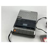 GE Personal Cassette Player with Metallica & Skid Row Tapes, Plus Panasonic Tape Recorder- Both work