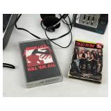 GE Personal Cassette Player with Metallica & Skid Row Tapes, Plus Panasonic Tape Recorder- Both work