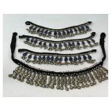 Tribal Gypsy Belly Dancer Chocker & Bracelets