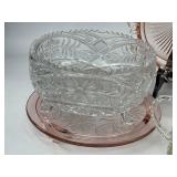 Vintage Glass Lot - Pink Depression, Carnival, Crystal