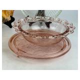 Vintage Glass Lot - Pink Depression, Carnival, Crystal
