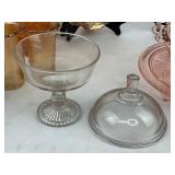 Vintage Glass Lot - Pink Depression, Carnival, Crystal