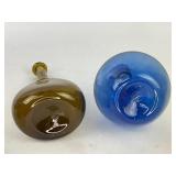 Vintage Glass Lot - Vase, Bowl, Pitcher, Blown Glass