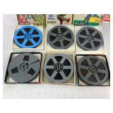 Vintage Standard & Super 8mm Reel to Reel Movies and Cartoons