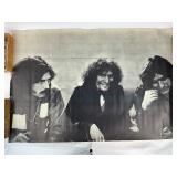 Large Original 1968 Eric Clapton Cream Poster