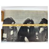 Large Original 1968 Eric Clapton Cream Poster