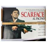 Two Vintage Movie Posters - Scarface & Star Trek