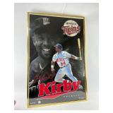 1992 Kirby Puckett Framed Poster