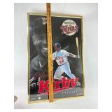 1992 Kirby Puckett Framed Poster