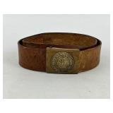 WWI Imperial German Leather Belt & Buckle