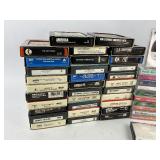 8 Track and Cassette Tape Collection