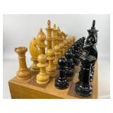 Large Wood Chess Set