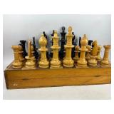 Large Wood Chess Set