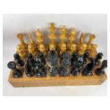 Large Wood Chess Set