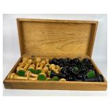 Large Wood Chess Set