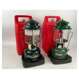 Two Coleman Lanterns