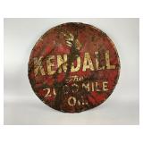 Kendall Motor Oil Double Sided Sign