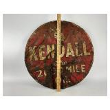 Kendall Motor Oil Double Sided Sign