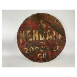 Kendall Motor Oil Double Sided Sign