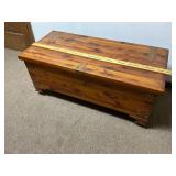 Two Wood Ceder Chest Boxes