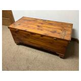Two Wood Ceder Chest Boxes