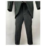 Antique Three Piece Mens Suit with Shirt and two Collars