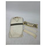 Antique Three Piece Mens Suit with Shirt and two Collars