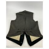 Antique Three Piece Mens Suit with Shirt and two Collars