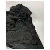 Antique Victorian Edwardian Black Wool Cape and Walking Suit Gown Dress
