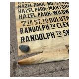 St. Paul Streetcar Trolly Street Name Sign Reel