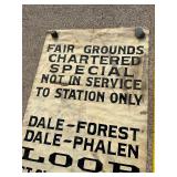 St. Paul Streetcar Trolly Street Name Sign Reel