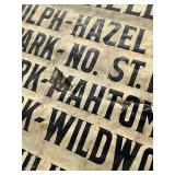 St. Paul Streetcar Trolly Street Name Sign Reel