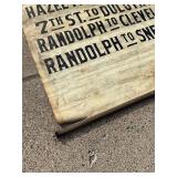 St. Paul Streetcar Trolly Street Name Sign Reel