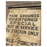 St. Paul Streetcar Trolly Street Name Sign Reel