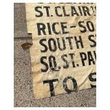 St. Paul Streetcar Trolly Street Name Sign Reel