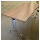 60x30 Flip-top table  on wheels